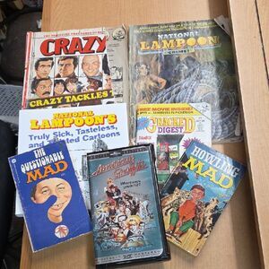 Vtg Mad And National Lampoon And American‎ Graffiti Bundle